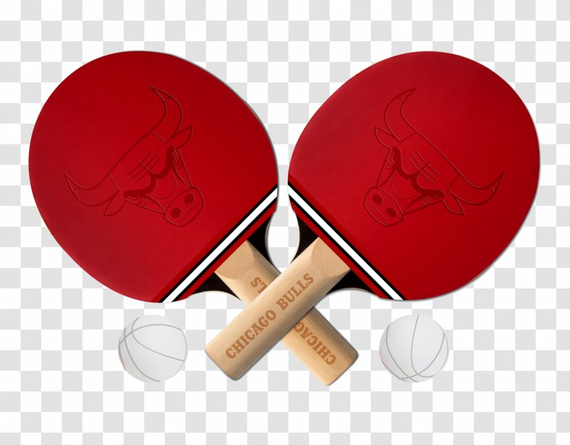 NBA Chicago Bulls Ping Pong Paddles & Sets Sporting Goods - Table Tennis Transparent PNG