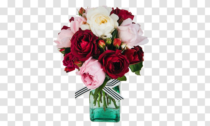 Floristry Flower Bouquet Vase Floral Design - Rose Transparent PNG