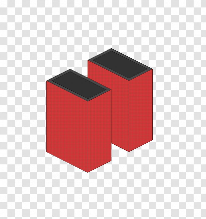 Red Background - Cylinder - Logo Transparent PNG
