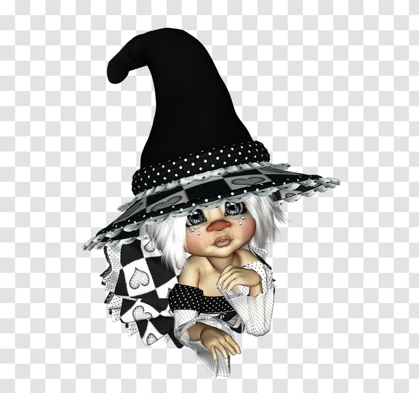 Boszorkxe1ny Halloween Hat - Pretty Witch Transparent PNG