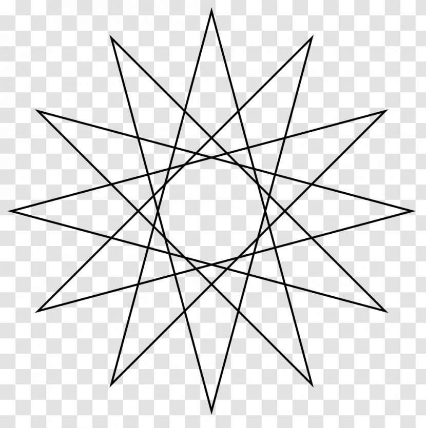 Star Polygon Regular Geometry - 5 Transparent PNG