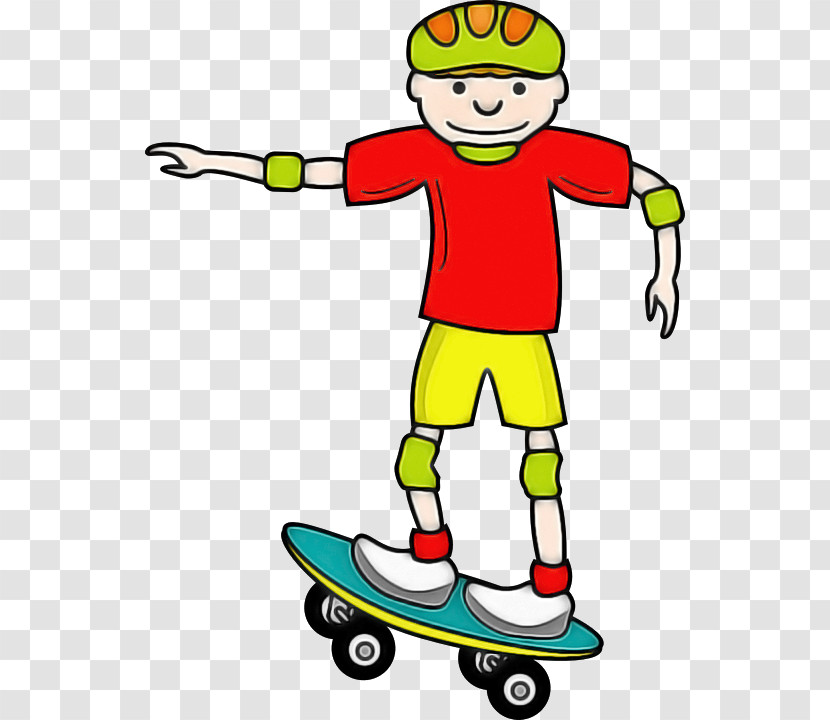 Skateboard Line Art Cartoon Drawing Inline Skates Transparent PNG