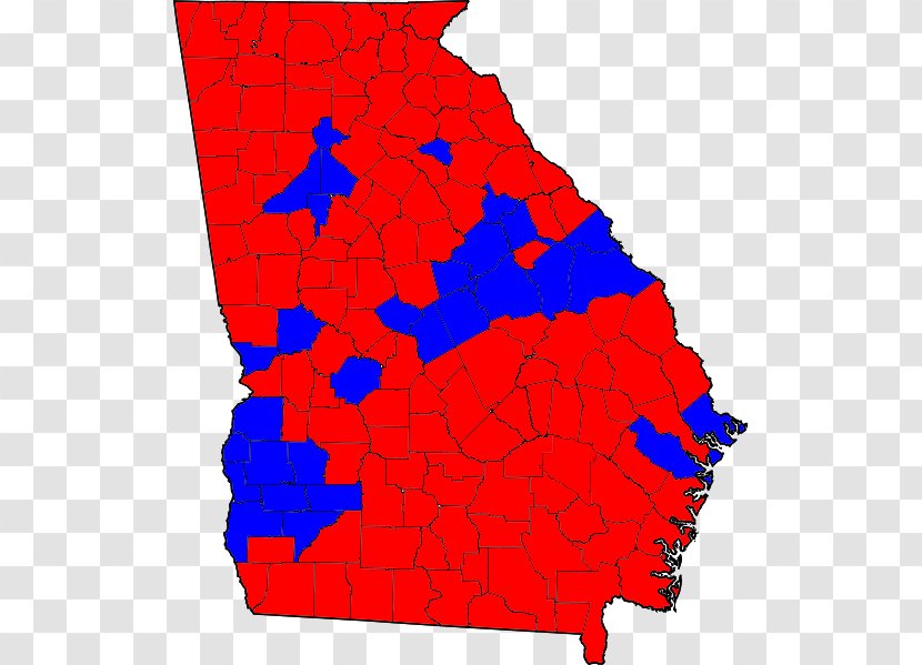 United States Senate Election In Georgia, 2008 Elections, Map North Carolina - Democratic Republic Of Georgia Transparent PNG