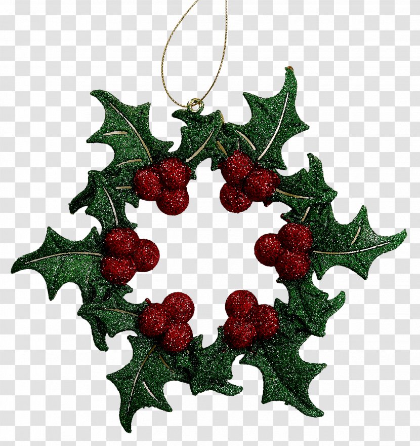 Snowflake Christmas Ornament Glass Place Cards - Aquifoliales Transparent PNG
