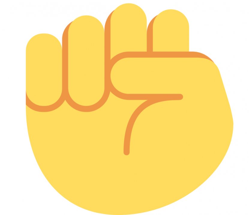 United States Emojipedia Raised Fist Text Messaging - Symbol - 1 Transparent PNG