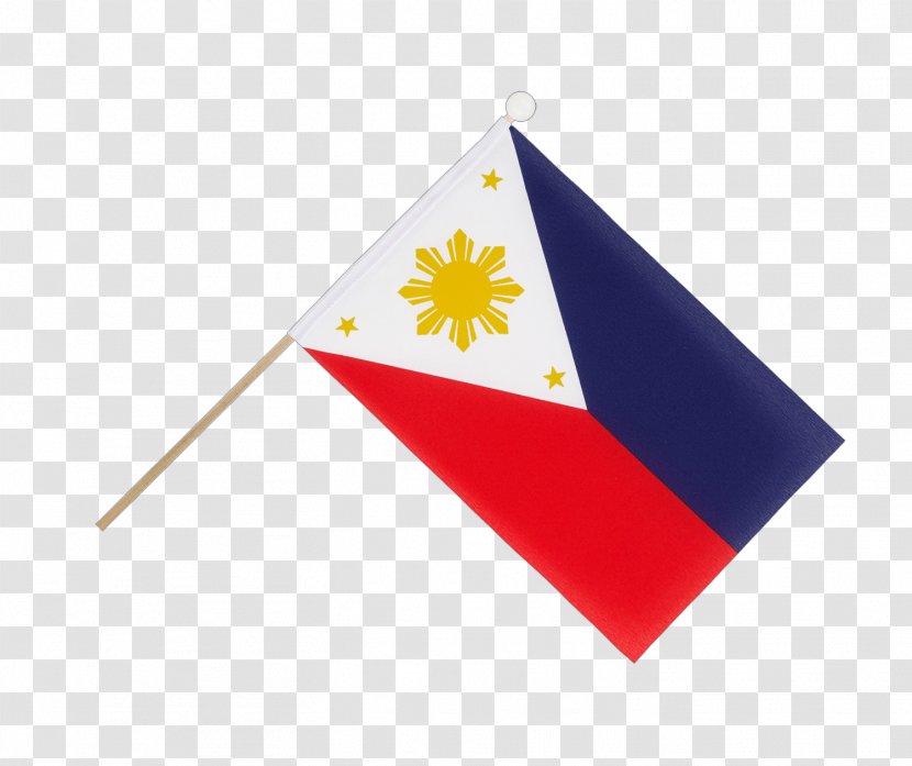 Flag Of The Philippines Patch Fahne - Wave Transparent PNG