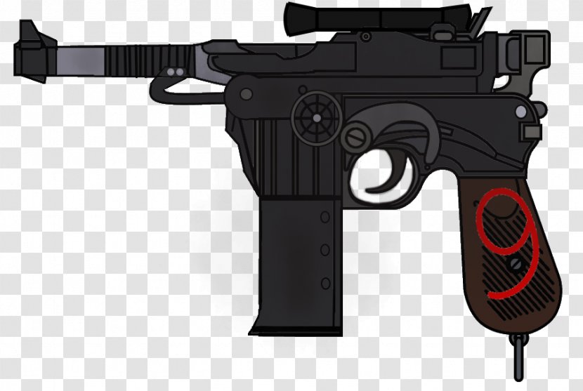 Trigger Call Of Duty: Black Ops II Wolfenstein: The New Order Mauser C96 Firearm - Duty Ii - Weapon Transparent PNG