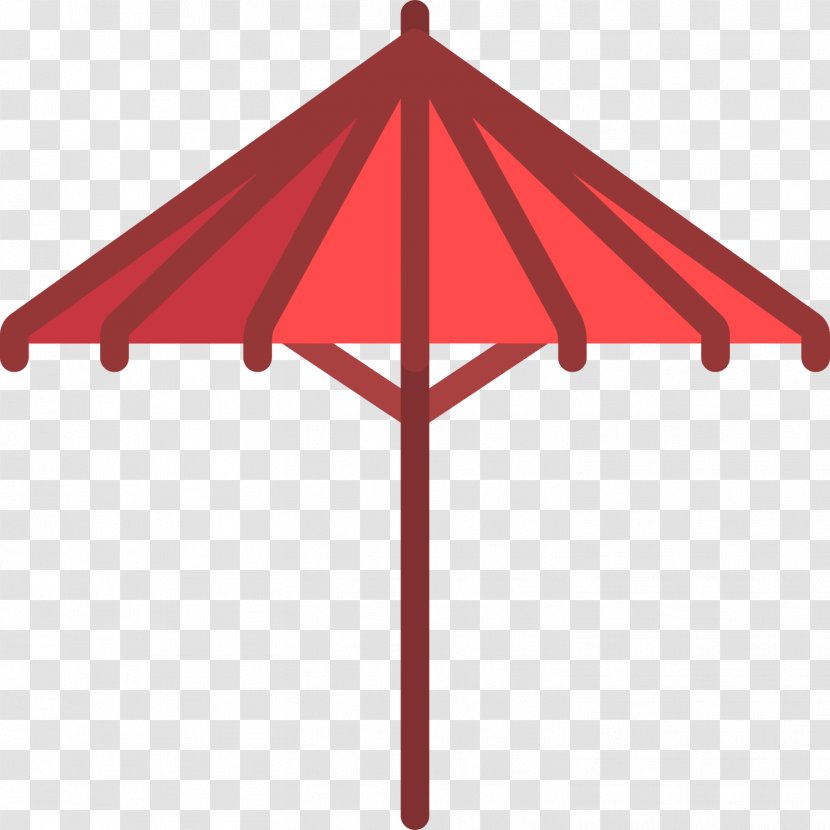 Red Umbrella - Computer Font - Vector Packs Transparent PNG
