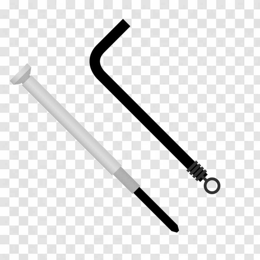 Screwdriver Wrench Euclidean Vector - Black Transparent PNG