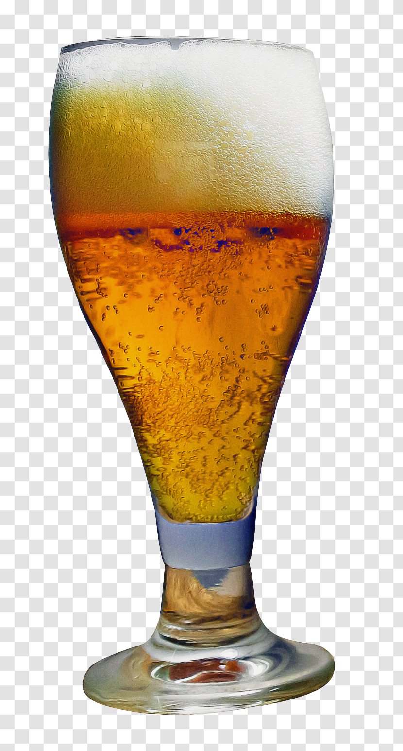 Beer Glass Drink Wheat Lager - Champagne Cocktail Pint Transparent PNG