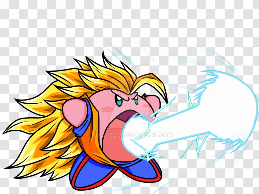 Goku Super Saiyan Drawing Kamehameha - Cartoon Transparent PNG