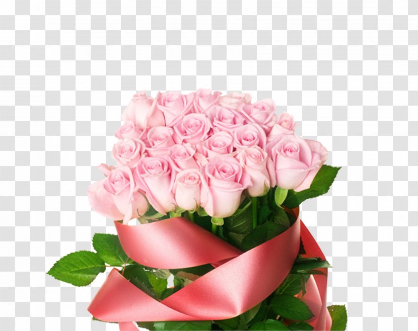 Flower Bouquet Rose Floristry Desktop Wallpaper - Pink Roses Transparent PNG