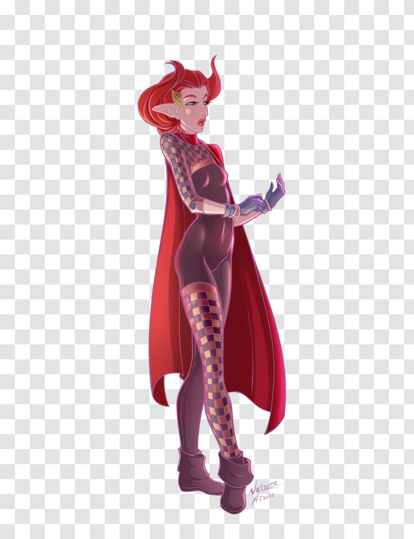 Costume Design Supervillain Magenta - Frame - Flower Transparent PNG