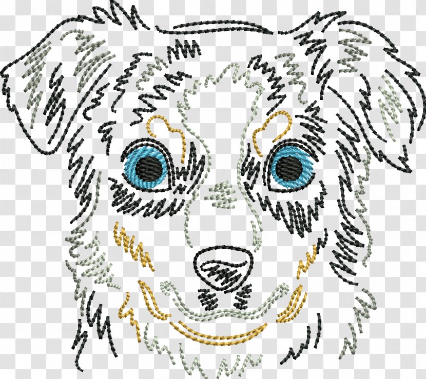 Dog Breed Australian Shepherd Puppy Bloodhound Border Collie - Silhouette Transparent PNG