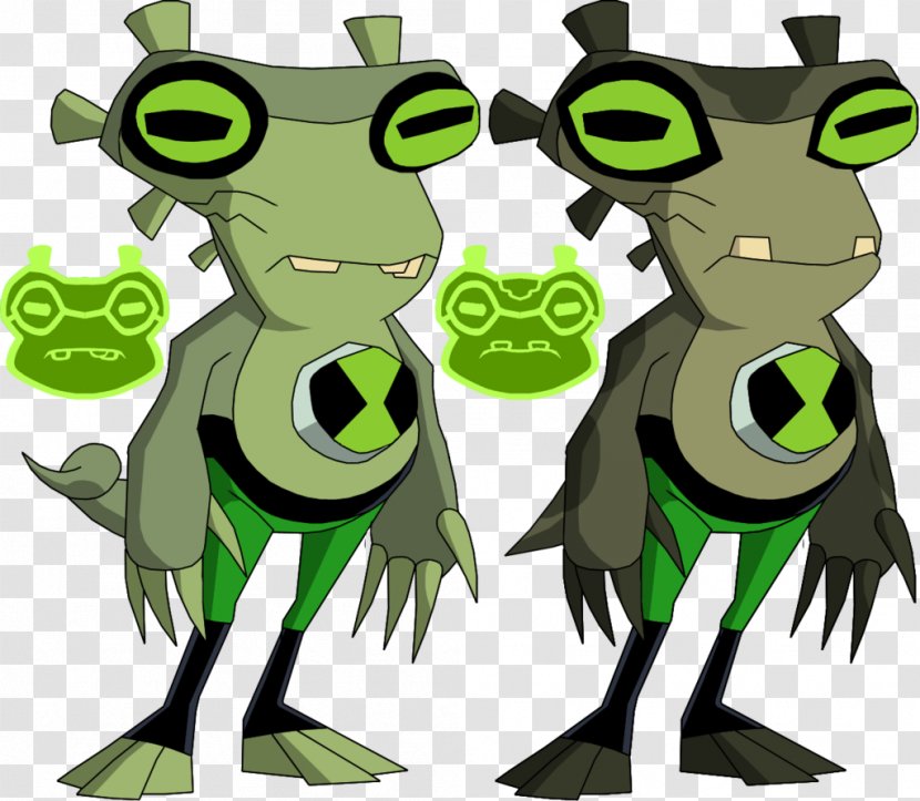 Ben 10,000 Character Upchuck Tree Frog - Cartoon - Benmummy Transparent PNG
