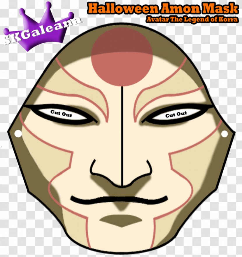 The Legend Of Korra Character Nose - Forehead - AMON Transparent PNG