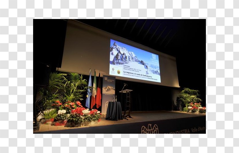 Cinema Teatro Giuseppe Giacosa Theater General Confederation Of Italian Industry Flat Panel Display Business - Electronic Device - Palco Transparent PNG