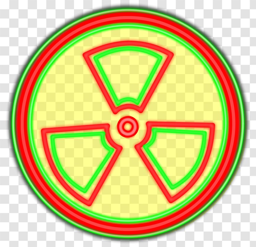 Radioactive Decay Symbol Clip Art - Waste - Nuclear Power Transparent PNG