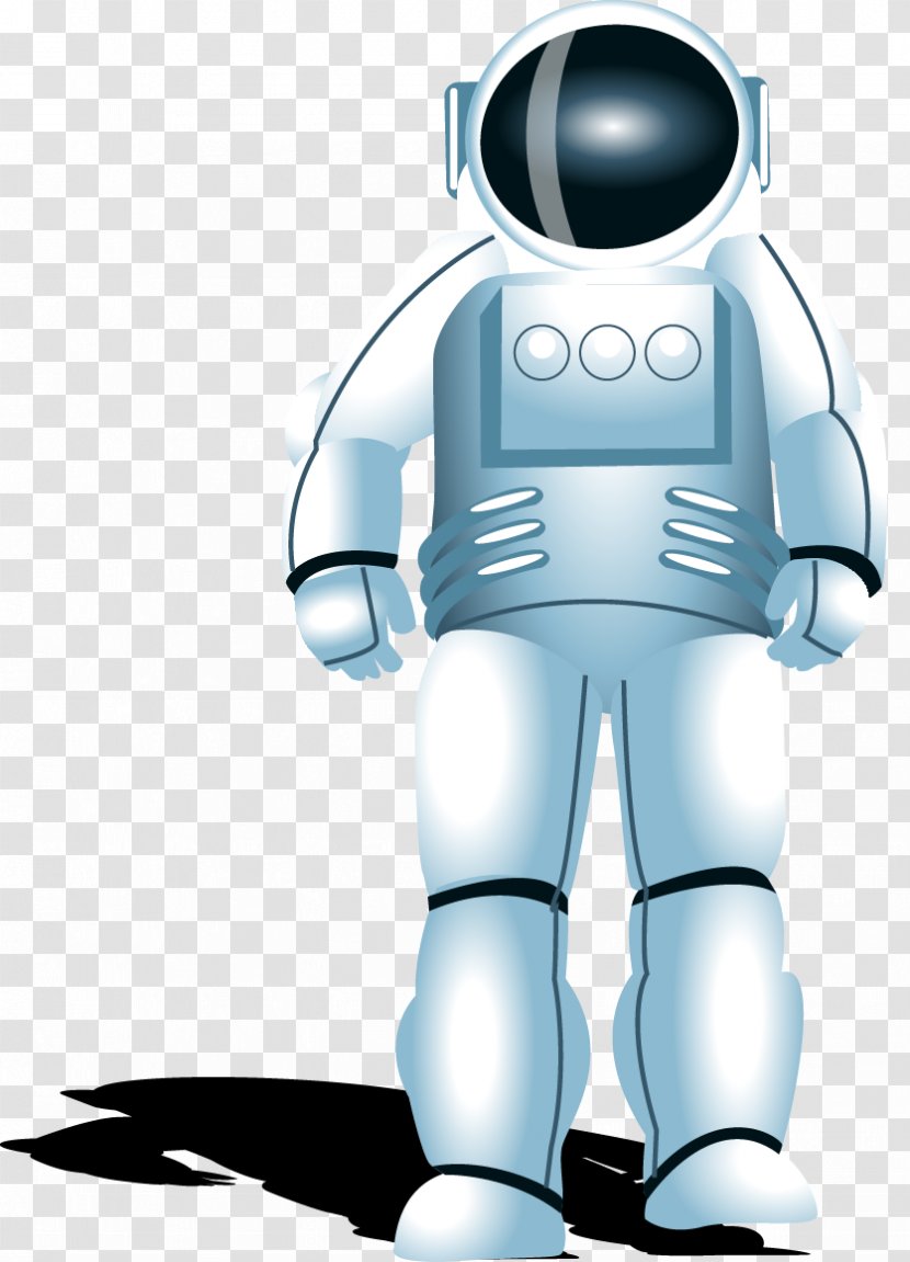Astronaut Outer Space Suit - Raster Graphics - Vector Painted Transparent PNG