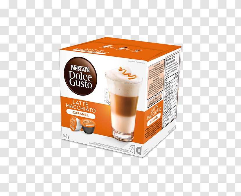 Latte Macchiato Caffè Dolce Gusto Milk - Cortado Transparent PNG