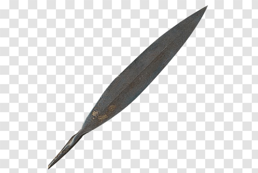 Throwing Knife Utility Knives - Long Leaf Transparent PNG