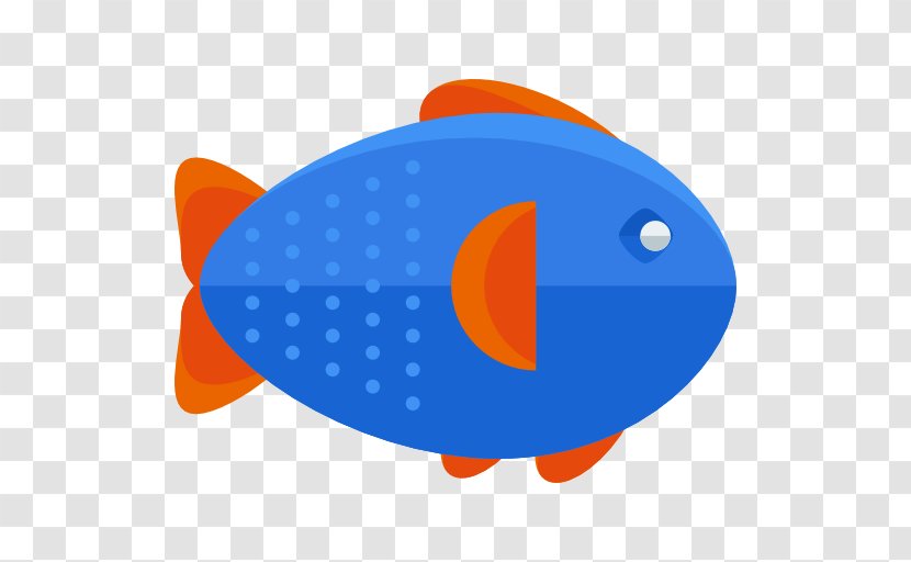 Fish - Electric Blue Transparent PNG