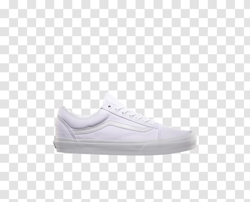 Skate Shoe Vans Sneakers Slip-on - White - Old Skool Transparent PNG