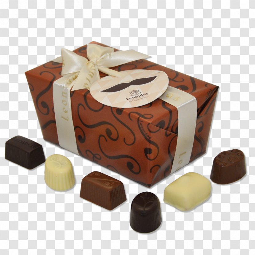 Chocolate Truffle Praline Leonidas Bonbon - Confectionery Transparent PNG