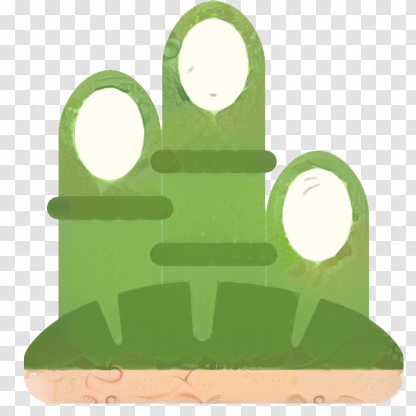 New Year Emoji - Green - Animation Grass Transparent PNG