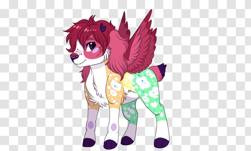 Pony Horse Legendary Creature Dog - Frame - Rainbow Child Transparent PNG