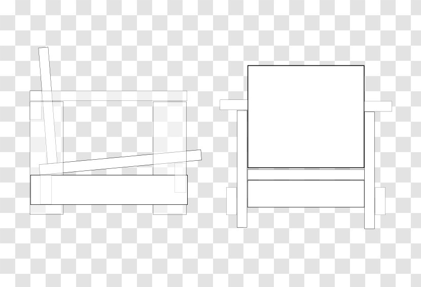 Furniture Line Angle Product Design - Area - Poltrona Map Transparent PNG