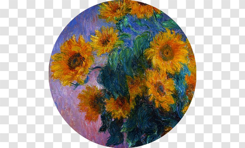 The Painter Of Sunflowers Vase With Twelve Oil Painting Reproduction Impressionism - Paint - Edgar Degas Arabesque Transparent PNG