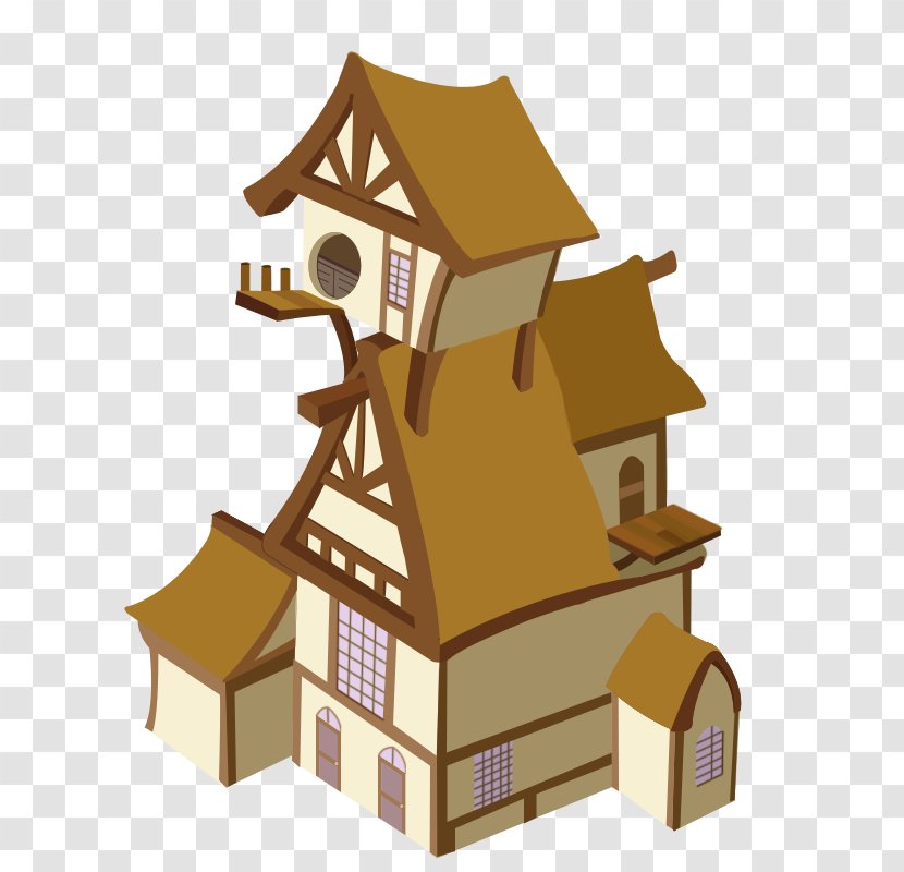 Property House - Animated Cartoon - Post Office Transparent PNG