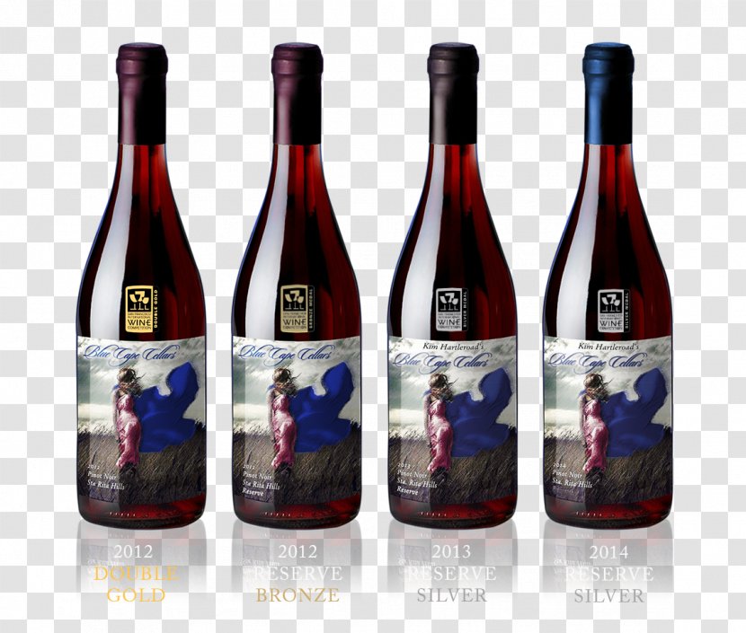 Liqueur Red Wine Pinot Noir Sta. Rita Hills AVA - Award Transparent PNG