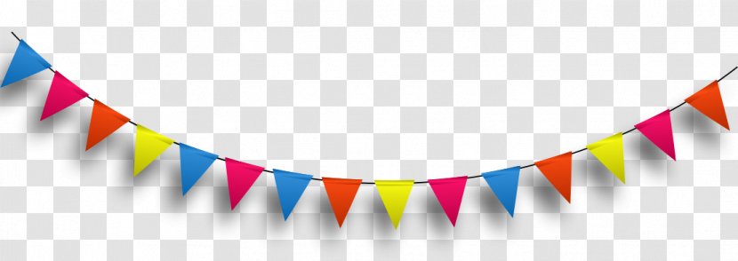 Flag - Text - Beautifully Decorated Beautiful Pull Bunting Transparent PNG