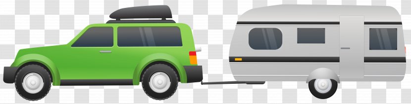 Caravan Clip Art - Vehicle - Car With Image Transparent PNG