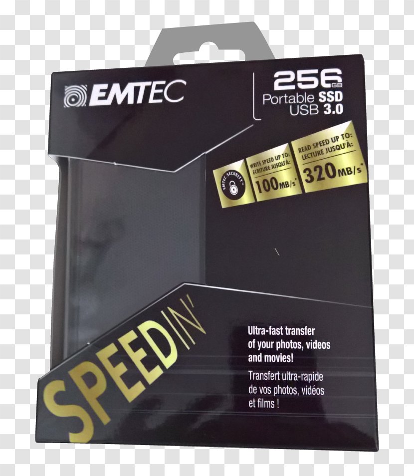 Solid-state Drive EMTEC Laptop USB Flash Drives 3.0 - Usb 30 Transparent PNG