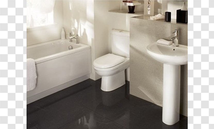 Sink Bathroom Cabinet Vitreous China Bathtub - Toilet Seat Transparent PNG