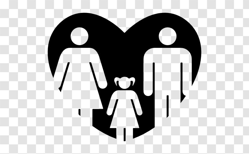 Family Heart Symbol Love - Cartoon - Daughter Transparent PNG