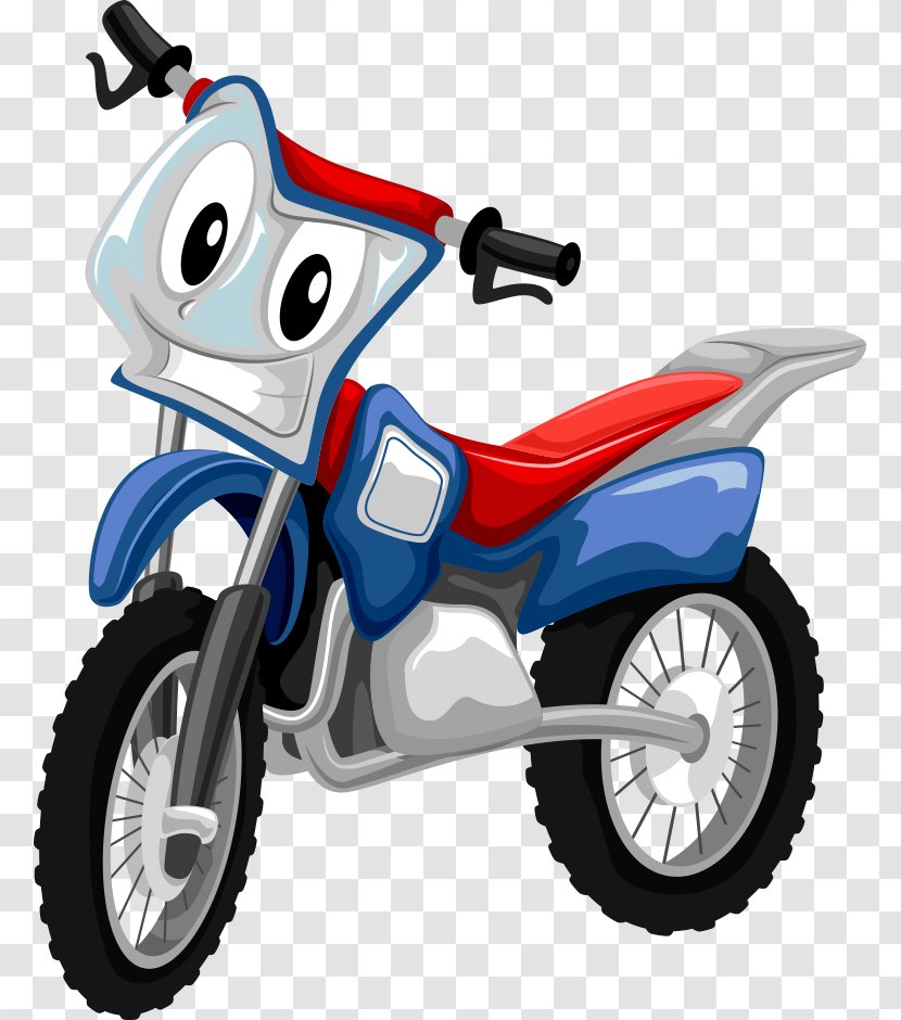 Motorcycle Royalty-free Clip Art - Accessories - Vector Cartoon Transparent PNG