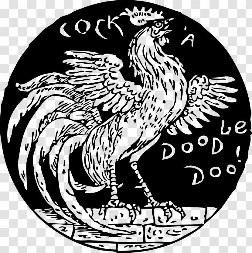 Chicken Rooster Cock A Doodle Doo Clip Art - Phasianidae Transparent PNG