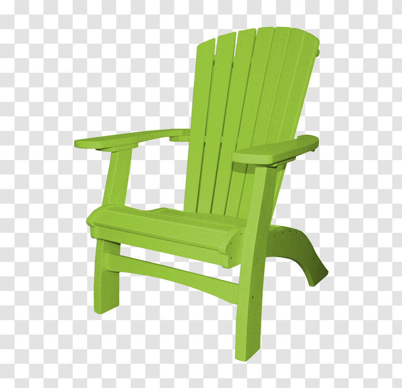 Chair Furniture Green Plastic Transparent PNG