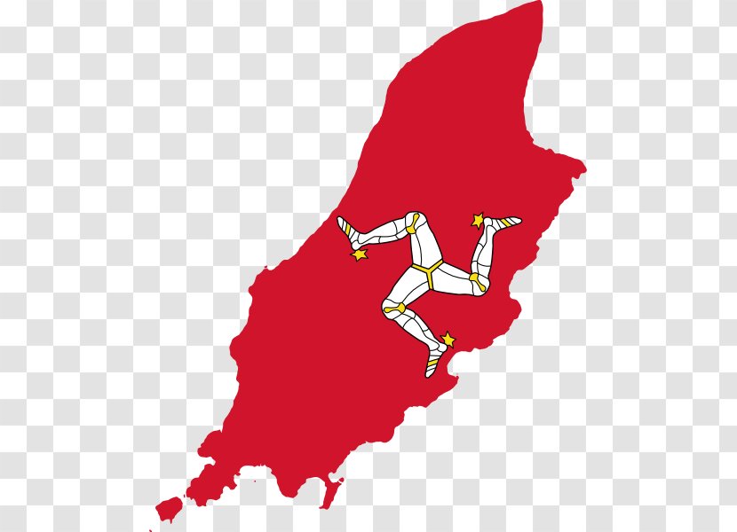 Isle Of Man TT Manx Grand Prix Flag The Map - Art Transparent PNG