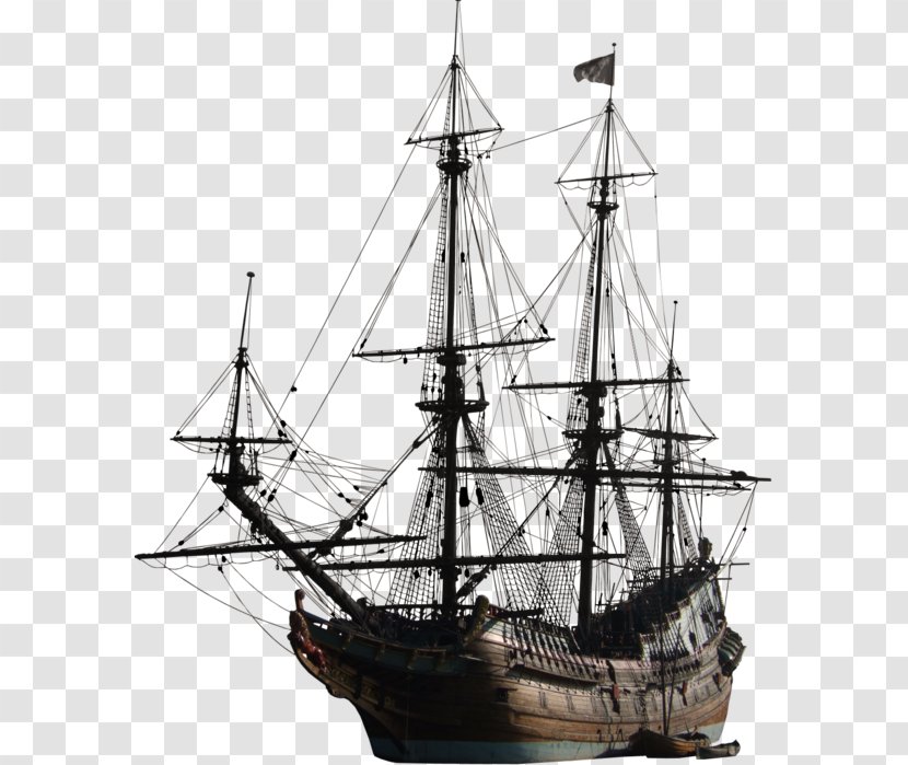 Sailing Ship Batavia Boat Tall - Replica Transparent PNG