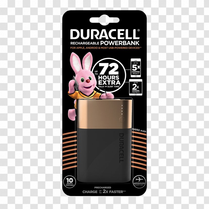Battery Charger Duracell Baterie Externă Electric Ampere Hour Transparent PNG