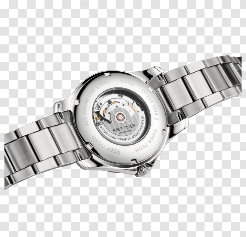 Silver Watch Strap Transparent PNG