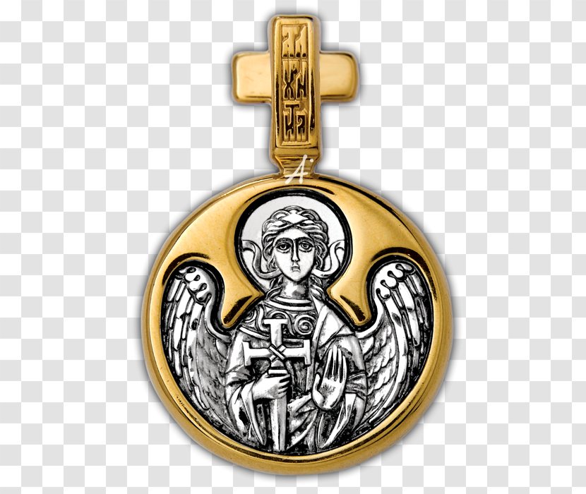 Right-Believing Gabriel Saint Guardian Angel - Charms Pendants Transparent PNG