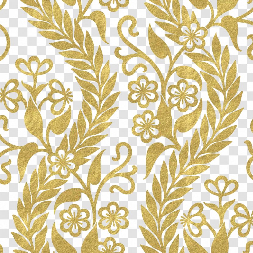 Gold Pattern - Floristry - Golden Wheat Transparent PNG