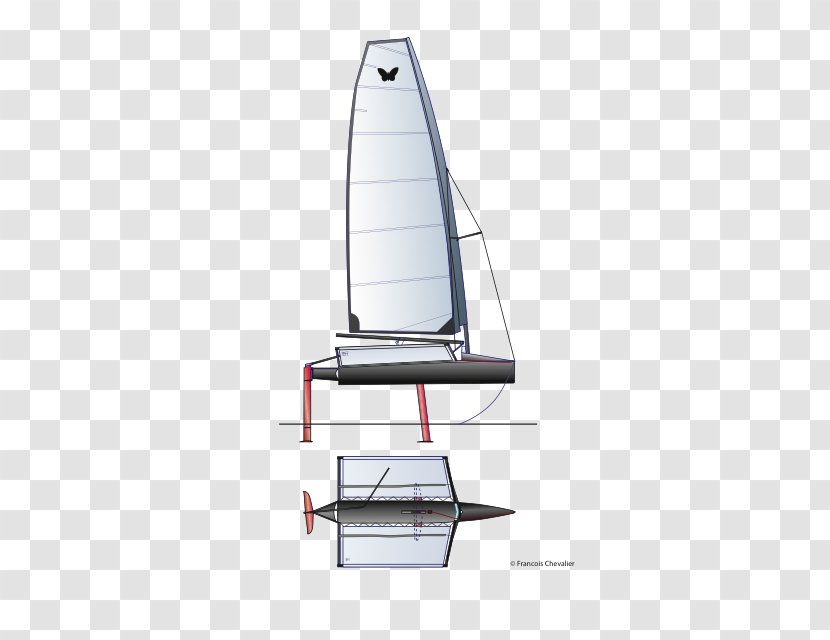 Sailing Hydrofoil America's Cup Moth - Woollahra Club - Americas Transparent PNG