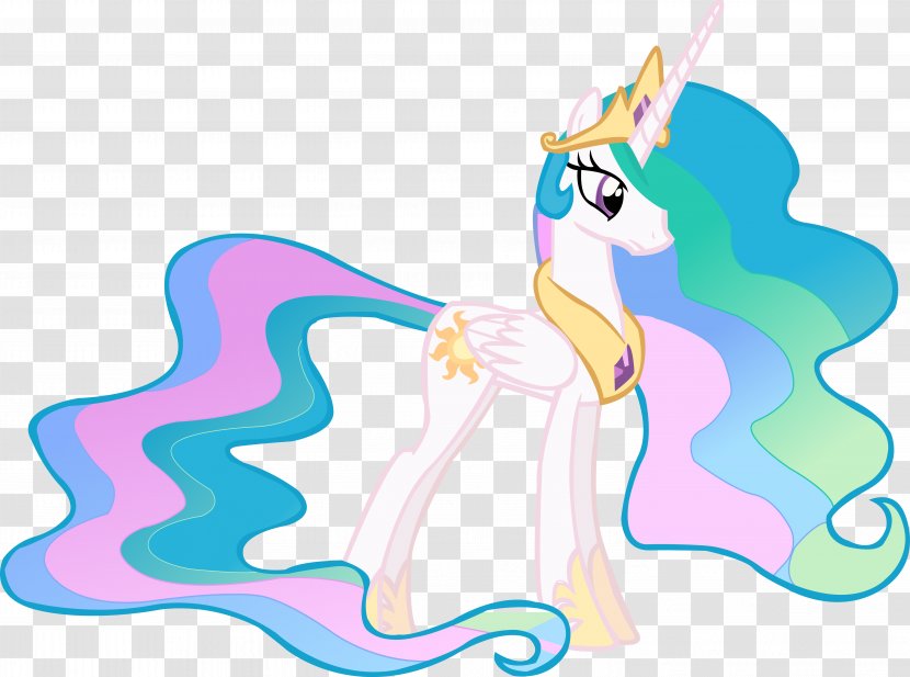 Princess Celestia Luna Rarity Cadance Pony - Cartoon - Silhouette Transparent PNG